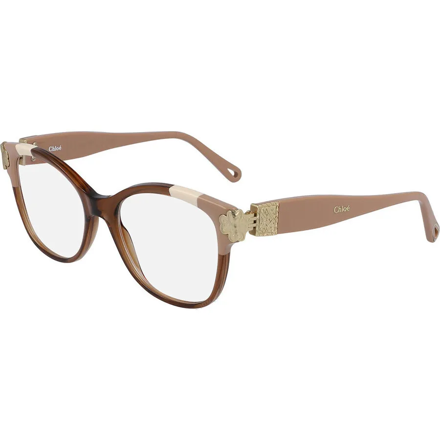 Kính mắt Chloé - Gọng Kính Mắt Chloé Ladies Brown Square Eyeglass Frames CE2738 246 53 - Vua Hàng Hiệu