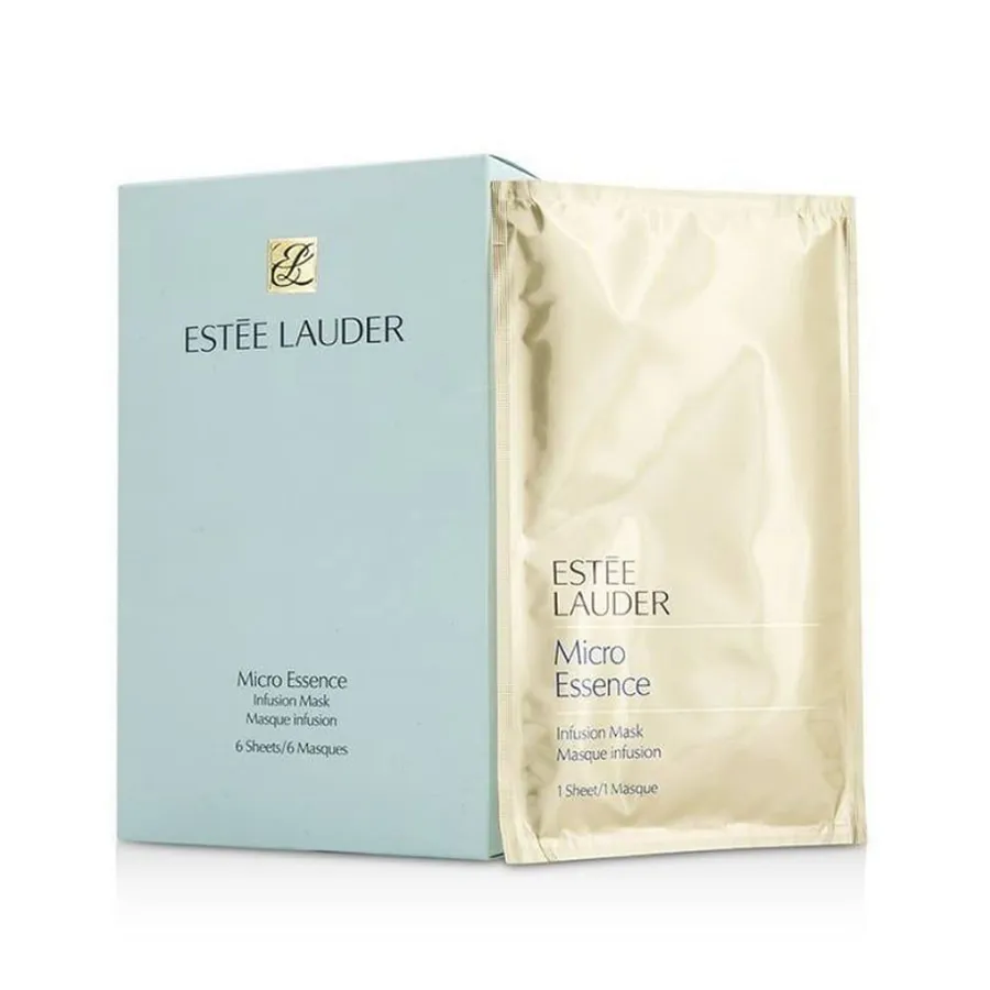 Mặt nạ Estée Lauder Mọi loại da - Mặt Nạ Giấy Estée Lauder Micro Essence Infusion (Hộp 6 miếng) - Vua Hàng Hiệu