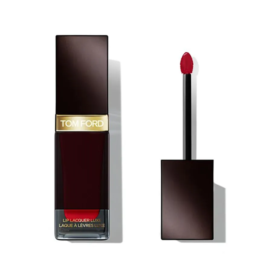 Tom Ford Đỏ tươi - Son Tom Ford Lip Lacquer Luxe Matte 08 Overpower Màu Đỏ Tươi - Vua Hàng Hiệu