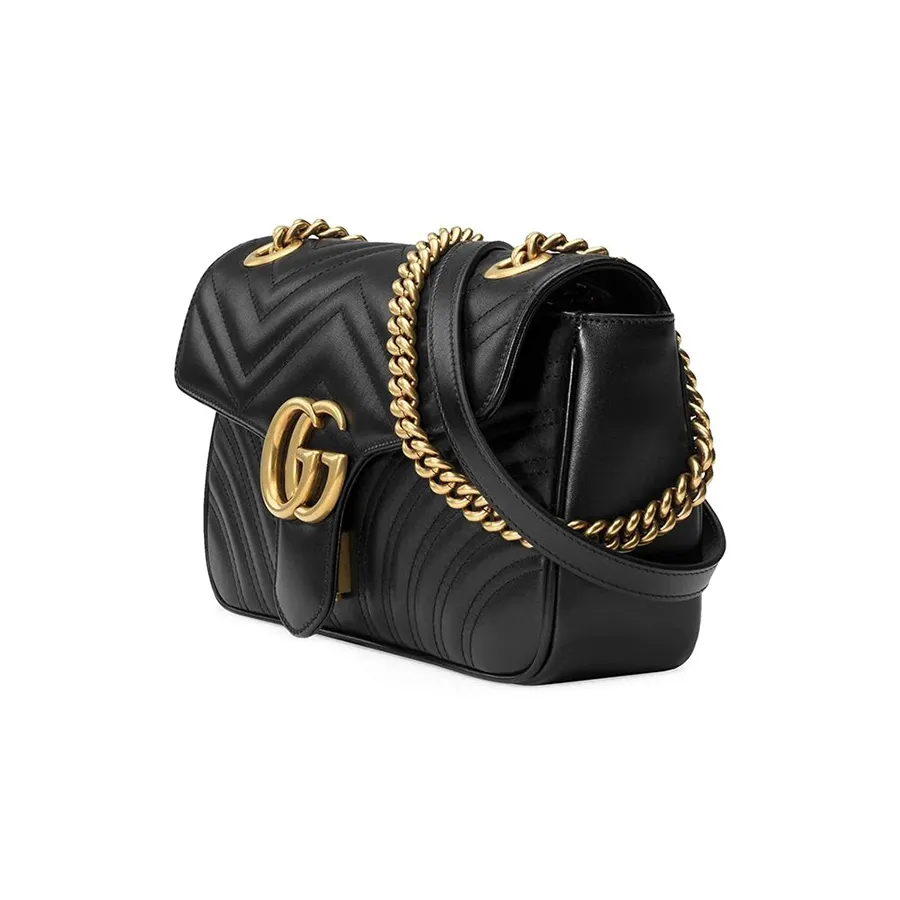 Mua Túi Xách Gucci GG Marmont Small Matelassé Leather Shoulder Bag Màu Đen  - Gucci - Mua tại Vua Hàng Hiệu h032847