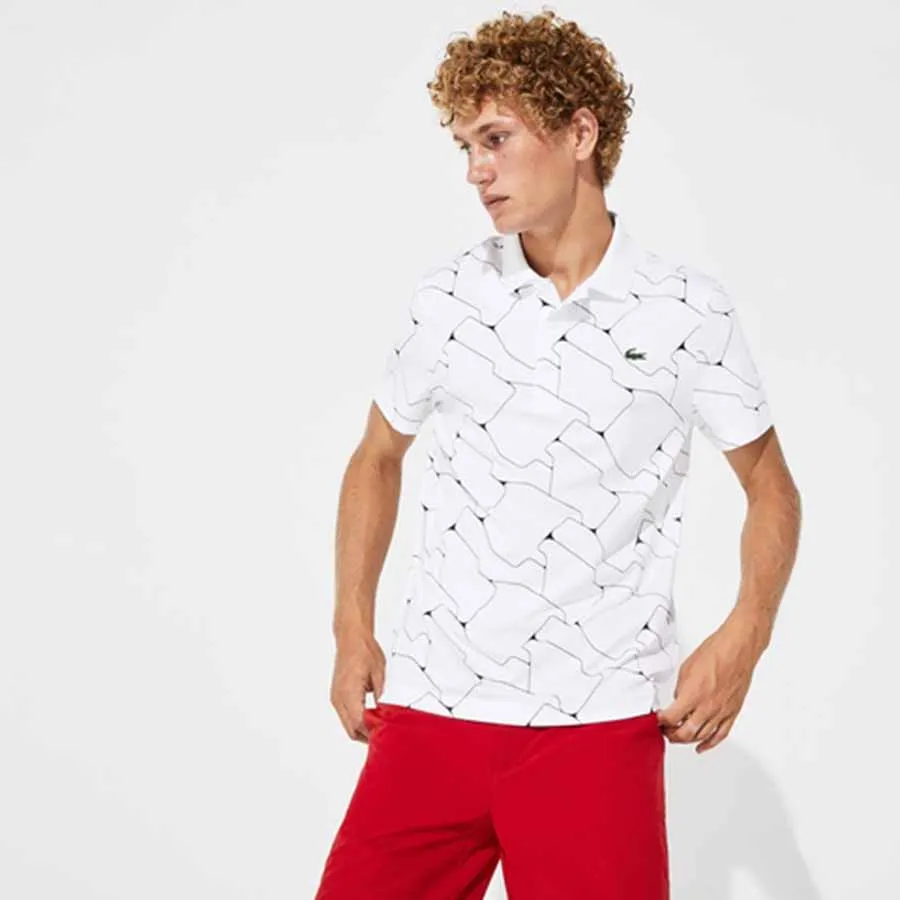 Men's Heritage Regular Fit Colorblock Stretch Piqué T-Shirt