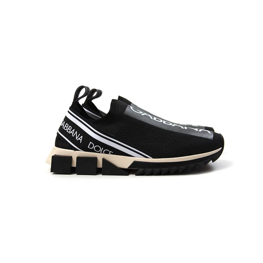 Mua Giày Dolce & Gabbana Branded Sorrento Sneakers Black/White Màu Đen -  Dolce & Gabbana - Mua tại Vua Hàng Hiệu h034044