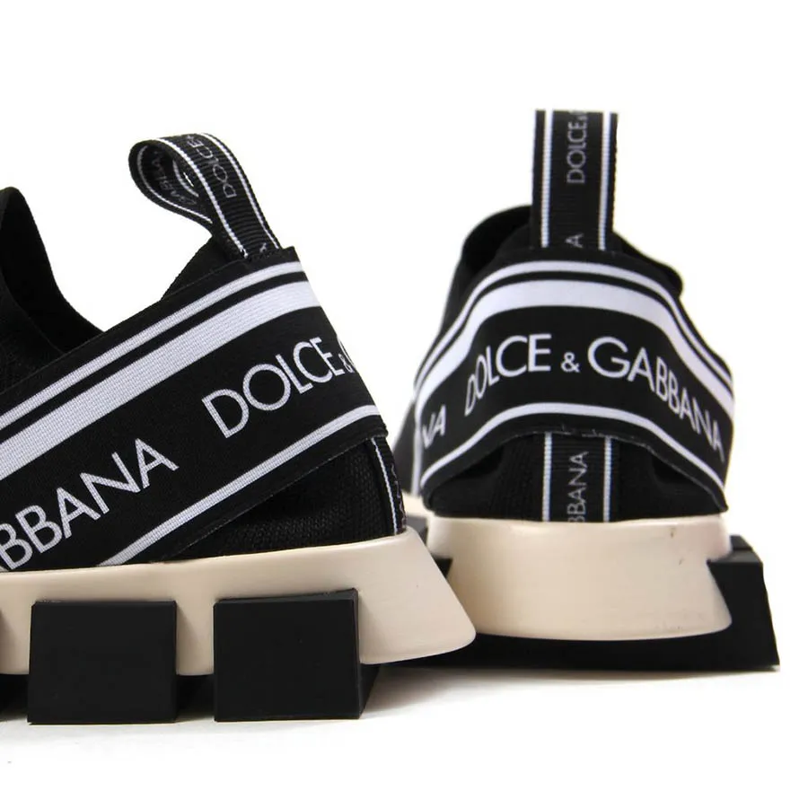 Mua Giày Dolce & Gabbana Branded Sorrento Sneakers Black/White Màu Đen -  Dolce & Gabbana - Mua tại Vua Hàng Hiệu h034044