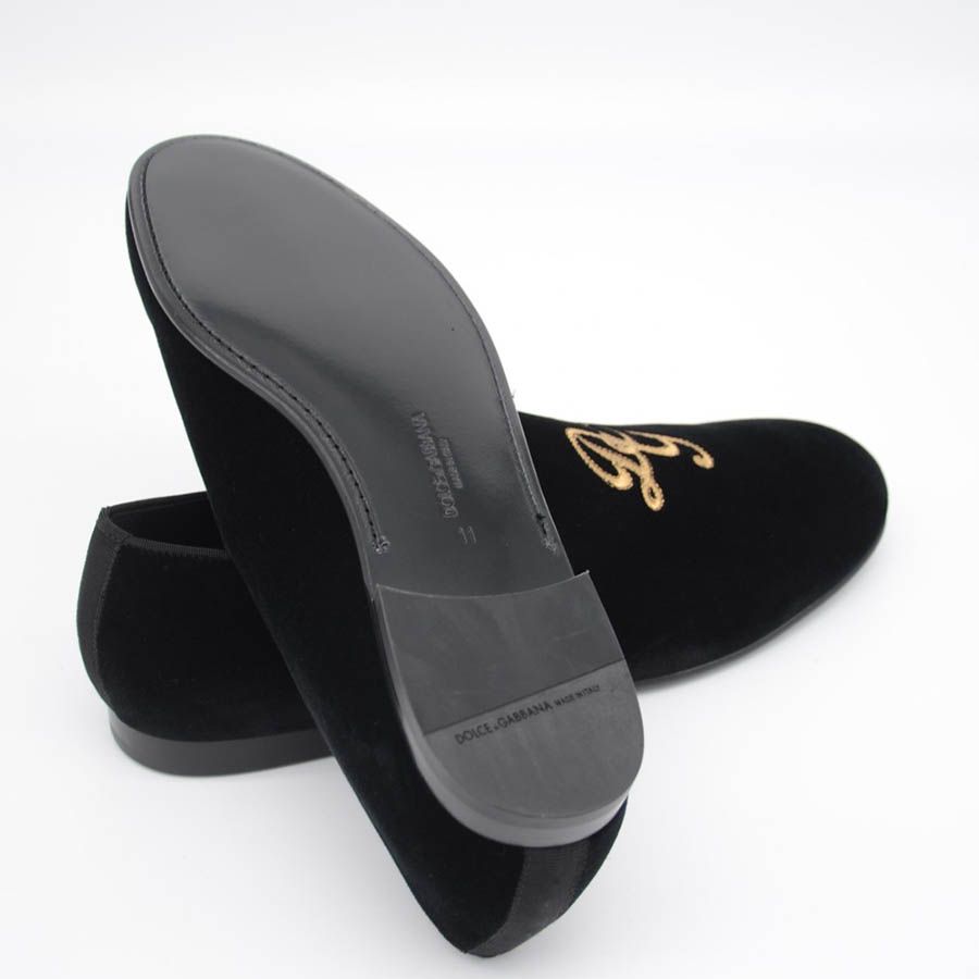 Mua Giày Lười Dolce & Gabbana Men Loafers - A50335 B9L43 Màu Đen Size 42,  chính hãng, Giá tốt