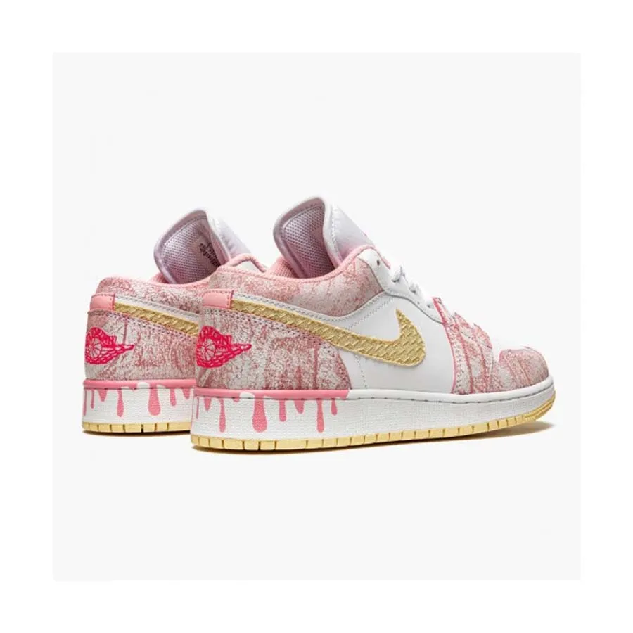 Giày Nike Air Jordan Low GS Strawberry Ice Cream CW7104-601 Size