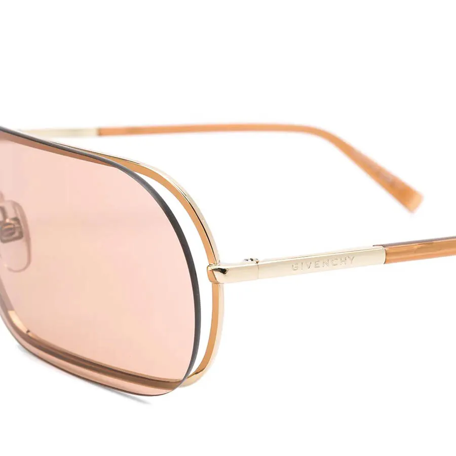 Mua Kính Mắt Givenchy Eyewear LogoPlaque Tinted Visor Sunglasses