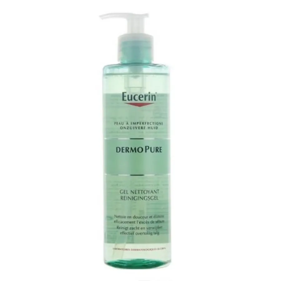 Sữa Rửa Mặt Cho Da Mụn Eucerin Dermo Pure Gel Nettoyant 400ml