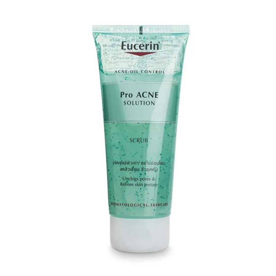 Mỹ phẩm Eucerin - Tẩy Tế Bào Chết Eucerin Acne Oil Control Pro Acne Solution Scrub 100ml - Vua Hàng Hiệu