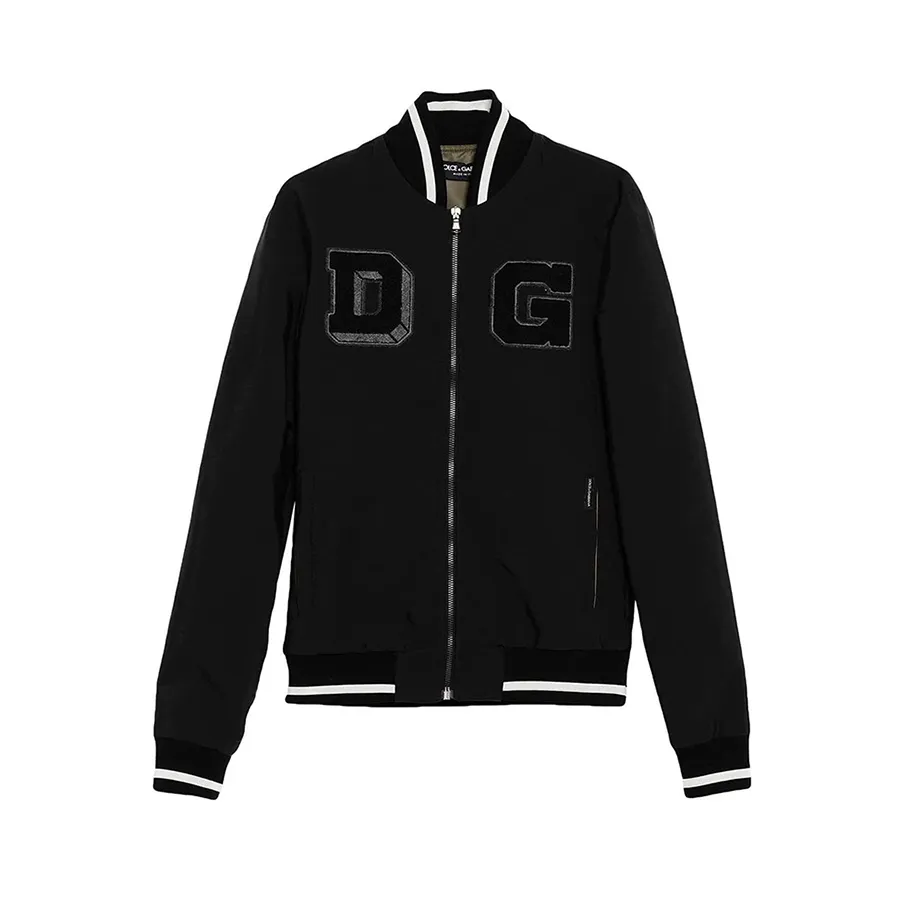 Dolce & Gabbana Cotton / Polyester - Áo Khoác Nam Dolce & Gabbana D&G New SS2O21 Màu Đen Size 44 - Vua Hàng Hiệu