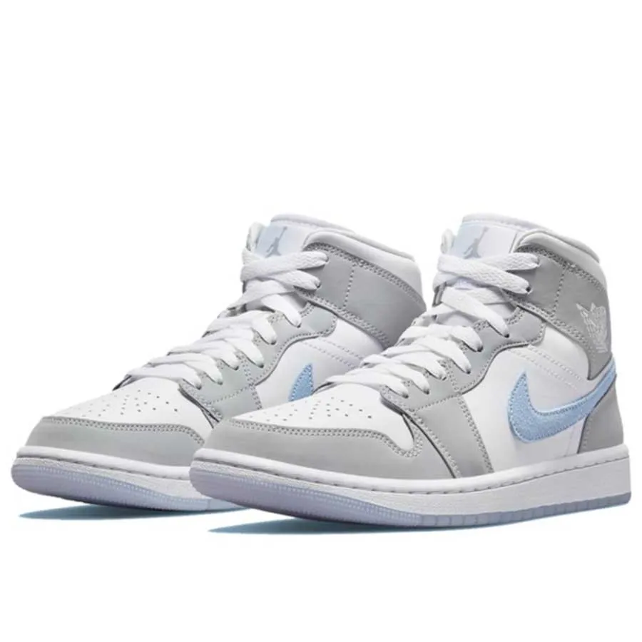 Giày Thể Thao Nike Wmns Air Jordan Mid Grey Blue BQ6472-105 Màu