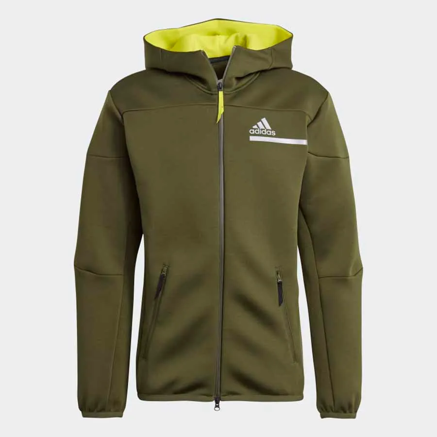 Áo Khoác Adidas ZNE hoodie Full-Zip Innovation Motion GP7839 Màu Xanh Size L