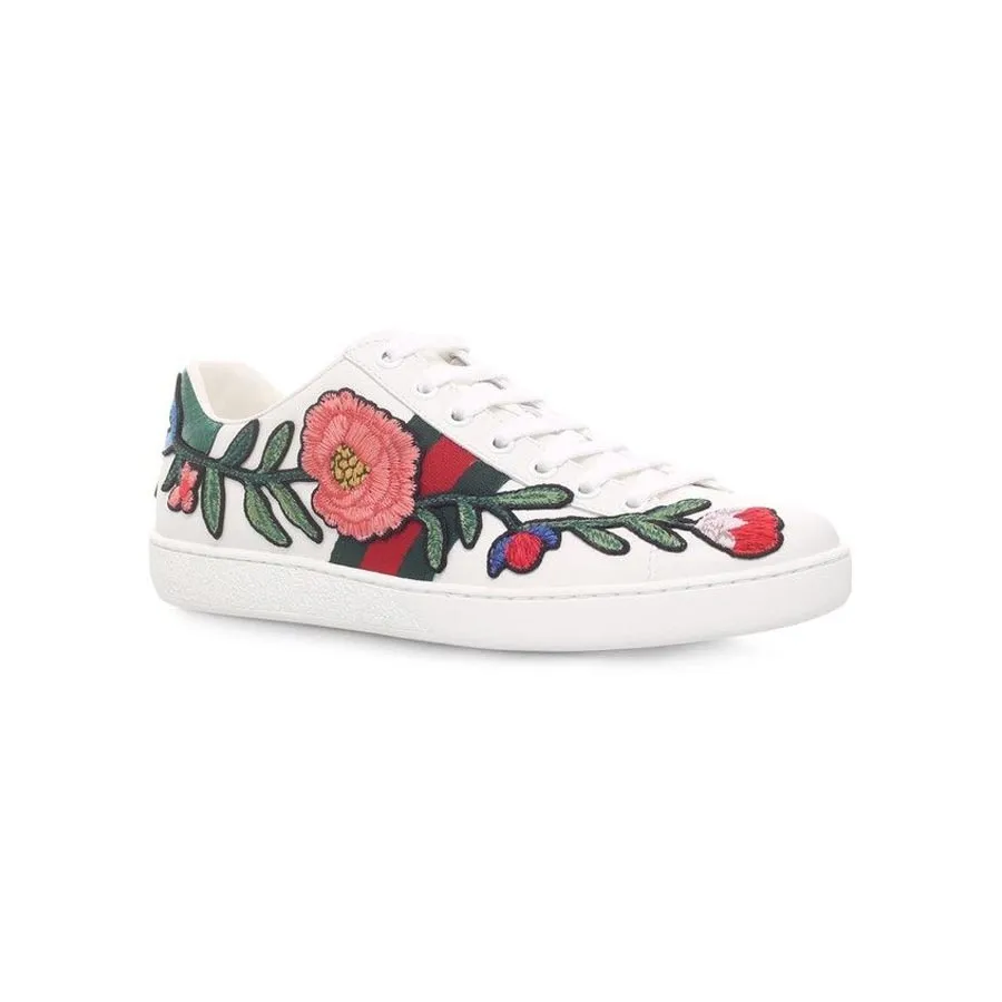 Top 67+ imagen gucci floral shoes
