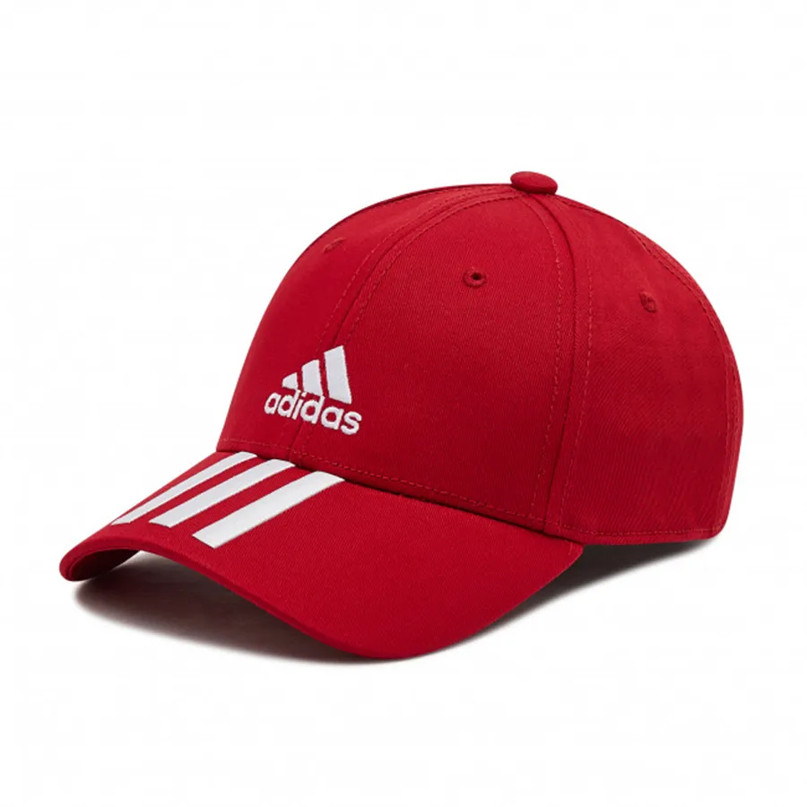 Mũ nón Adidas Đỏ - Mũ Adidas Baseball 3-Stripes Twill Cap H31139 Team Victory Red/White Màu Đỏ - Vua Hàng Hiệu