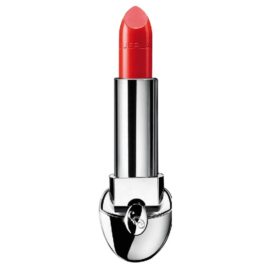 Son Môi Guerlain - Son Guerlain N28 Rouge G De The Satin Lipstick Màu Đỏ Cam - Vua Hàng Hiệu