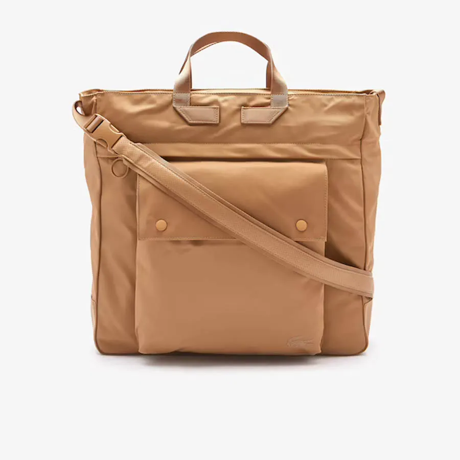 Túi Lacoste Unisex Back To L Multipocket Nylon Tote Bag NU3468BTG29