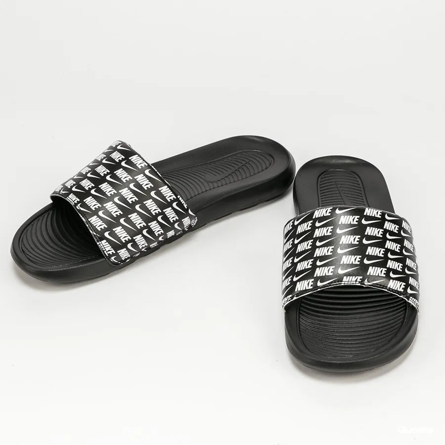 Hammered leather sliders with logo  EMPORIO ARMANI Man