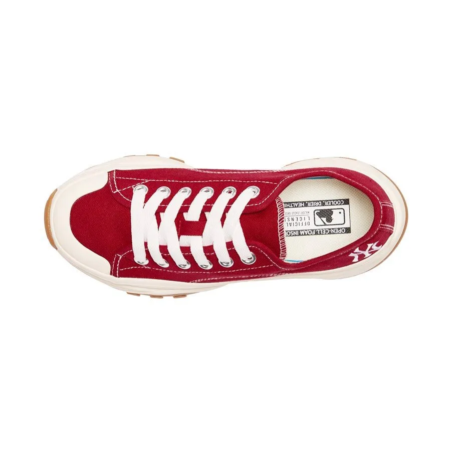 Giày MLB Chunky High Low New York Yankees Red 32SHU2111 50R Màu Đỏ 