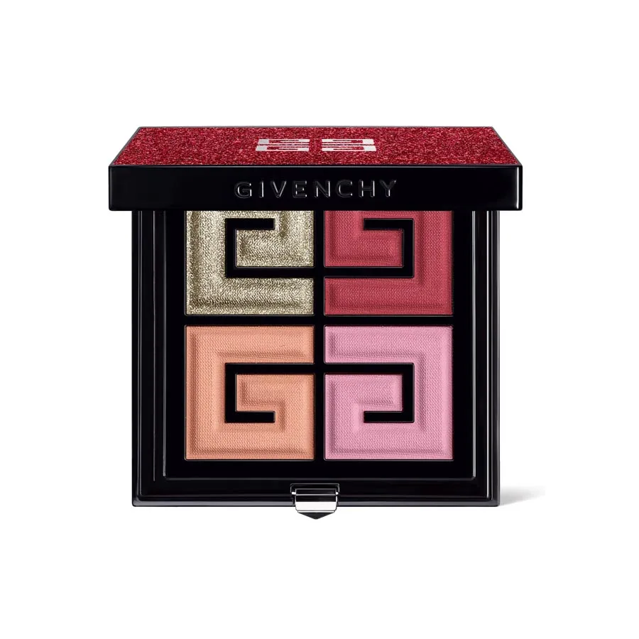 Trang điểm Givenchy - Phấn Mắt Givenchy Red Lights 4 Color Face & Eyes Palette - Vua Hàng Hiệu