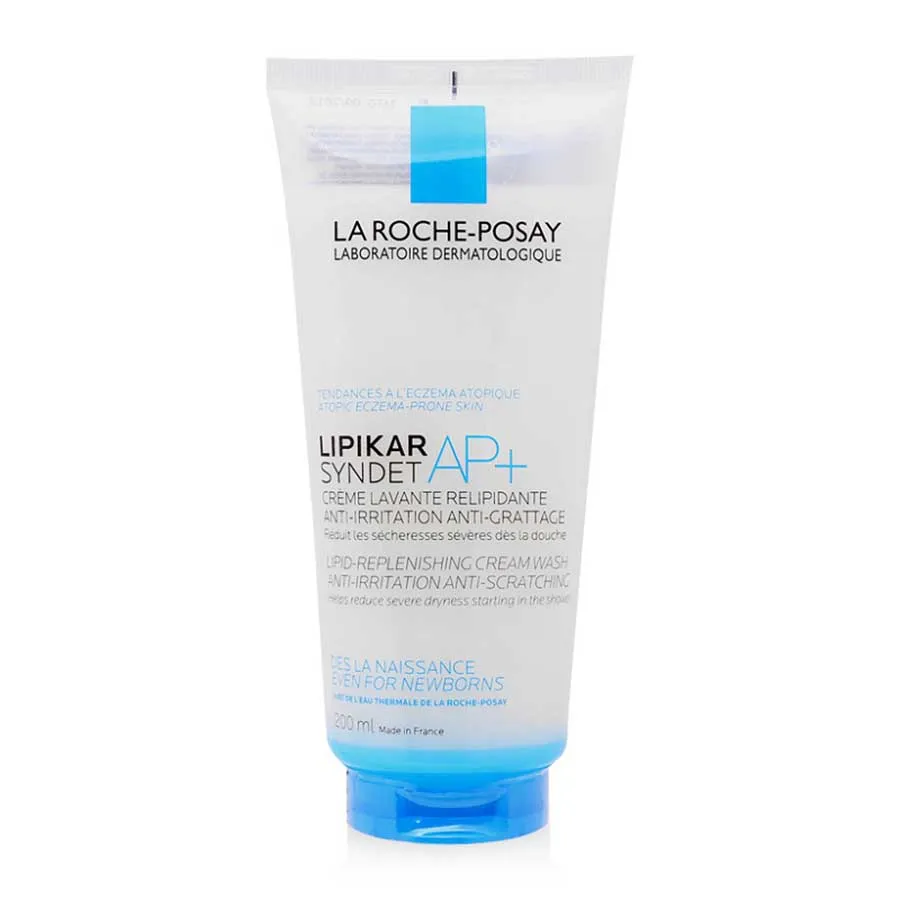 Sữa Rửa Mặt Và Tắm La Roche-Posay Lipikar Syndet Ap+ Lipid-Replenishing Cream Wash Anti-Irritation Anti-Scratching 200ml