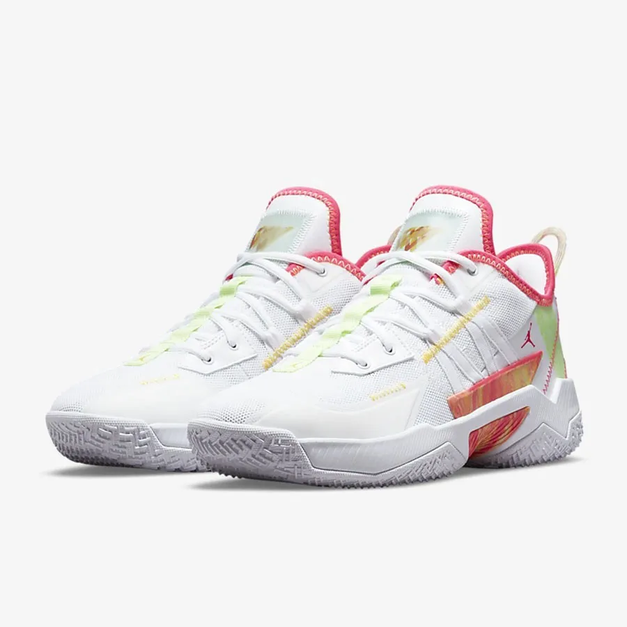 Giày Bóng Rổ Nike Jordan One Take Ii Pf White Hyper Pink