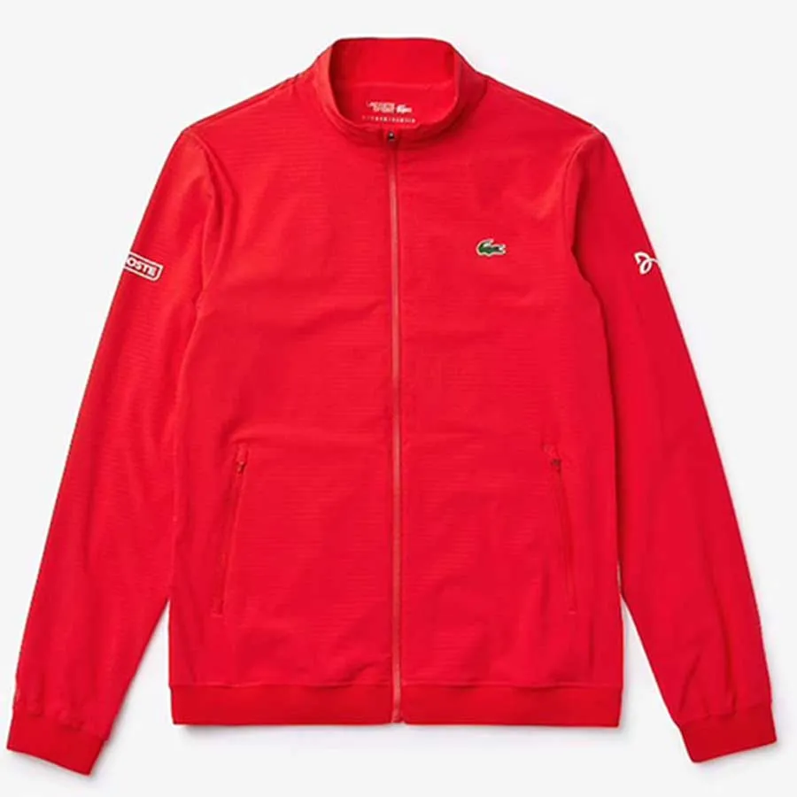 Áo Khoác Lacoste Men's Sport X Novak Djokovic Textured Zip Jacket