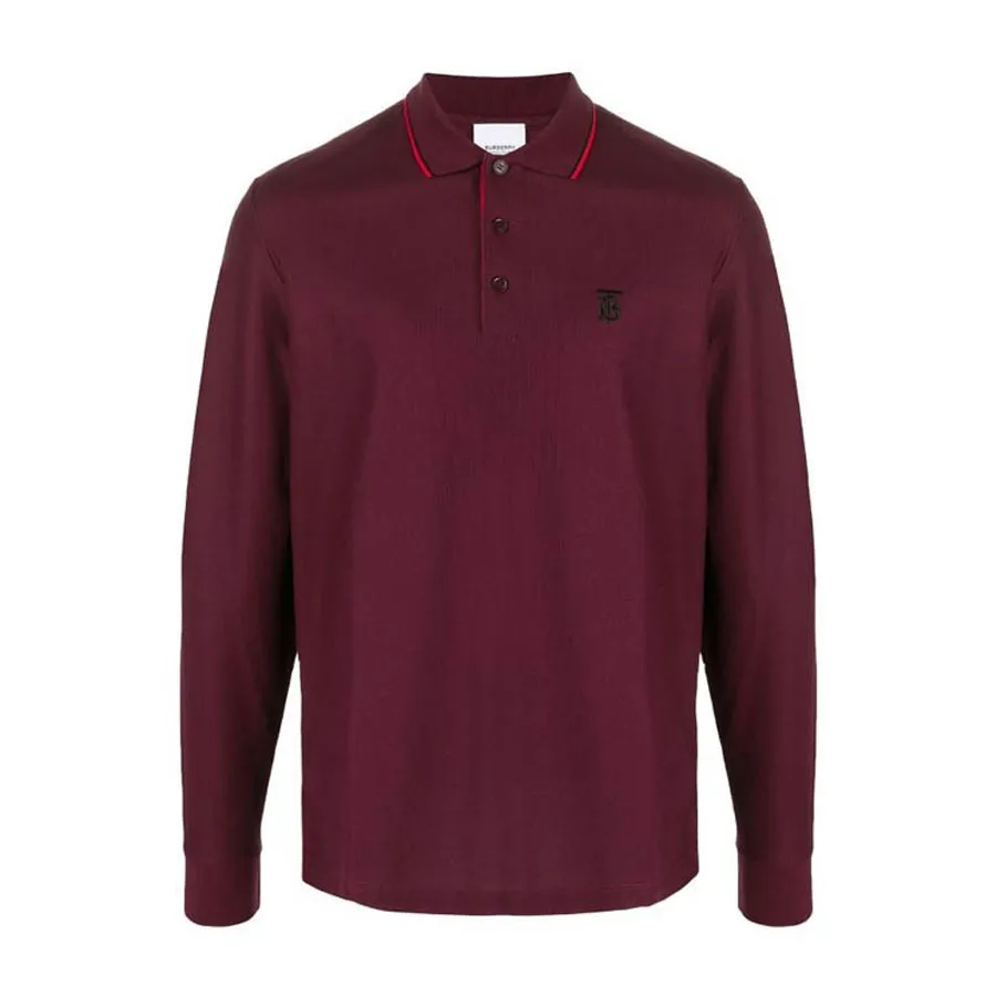 Mua Áo Polo Dài Tay Burberry Men's Walton Pique Long-Sleeve Polo Shirt Màu  Đỏ Size XS - Burberry - Mua tại Vua Hàng Hiệu h034730