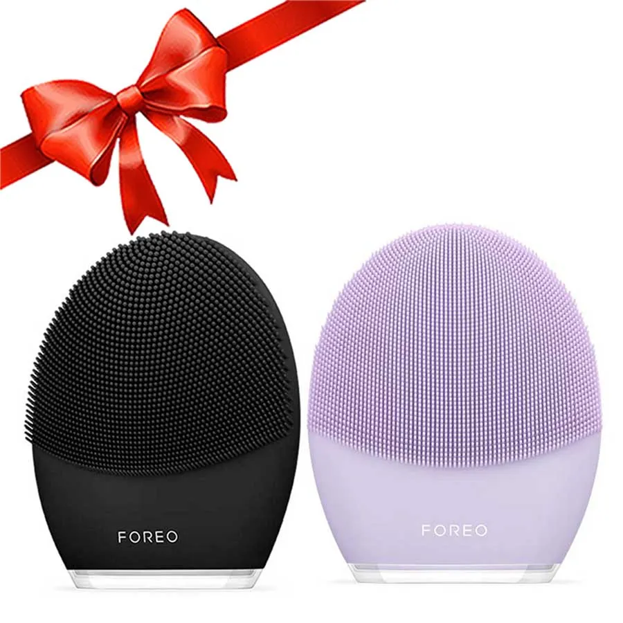 Foreo Thụy Điển - Combo Máy Rửa Mặt Foreo Luna 3 Đen + Foreo Luna 3 Tím - Vua Hàng Hiệu