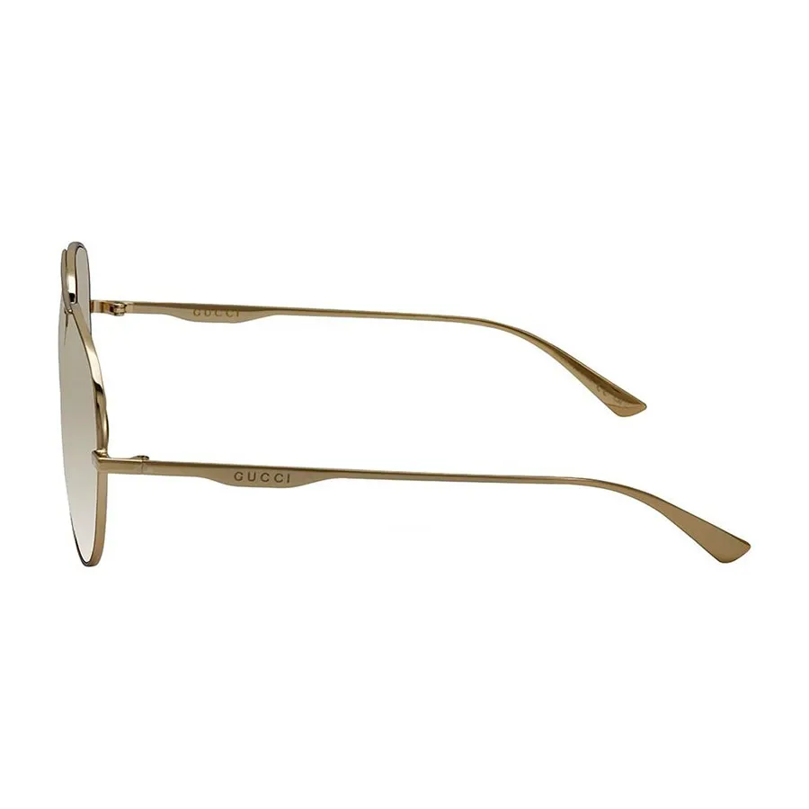 Kính Mát Gucci Brown Gradient Aviator Men's Sunglasses GG0334S 001