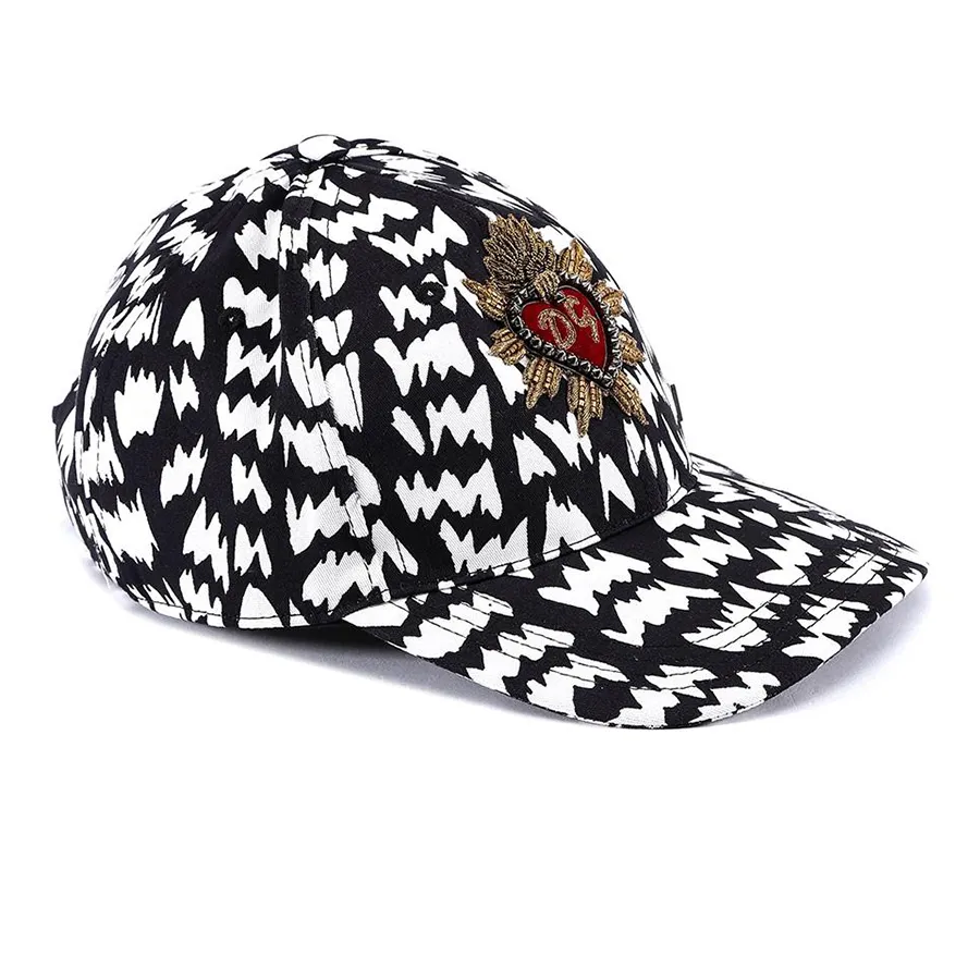 Mũ nón Dolce & Gabbana - Mũ Dolce & Gabbana D&G Homme GH610ZFSFKKHNH93 Blanc/Noir Màu Đen–Trắng - Vua Hàng Hiệu