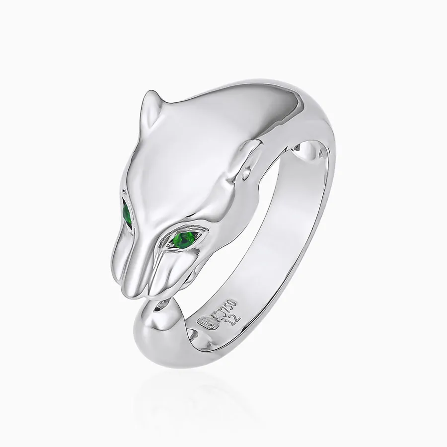 Lộc Phúc Fine Jewelry - Nhẫn Lộc Phúc Fine Jewelry M1B.VMR0054R Vàng Trắng Đính Đá Cz - Vua Hàng Hiệu