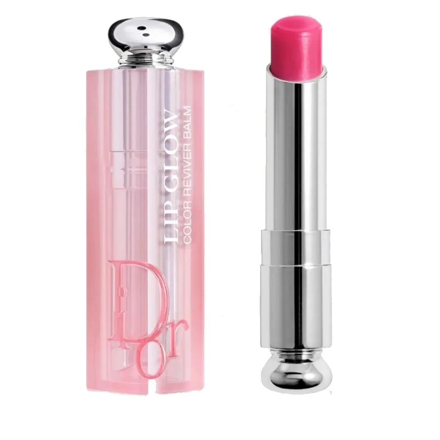 Son Dưỡng Dior Addict Lip Glow Raspberry 007  Màu Hồng Cánh Sen  Vilip  Shop  Mỹ phẩm chính hãng