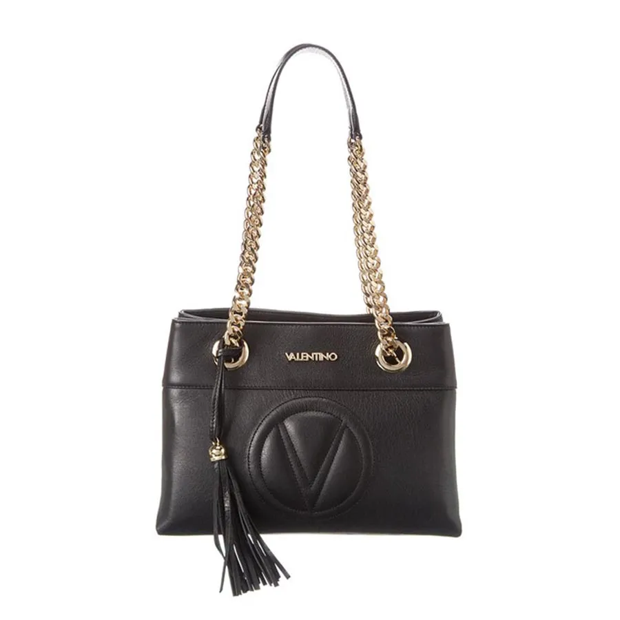 Túi xách Valentino Da cao cấp - Túi Đeo Vai Valentino By Mario Valentino Kali Leather Shoulder Bag Màu Đen - Vua Hàng Hiệu