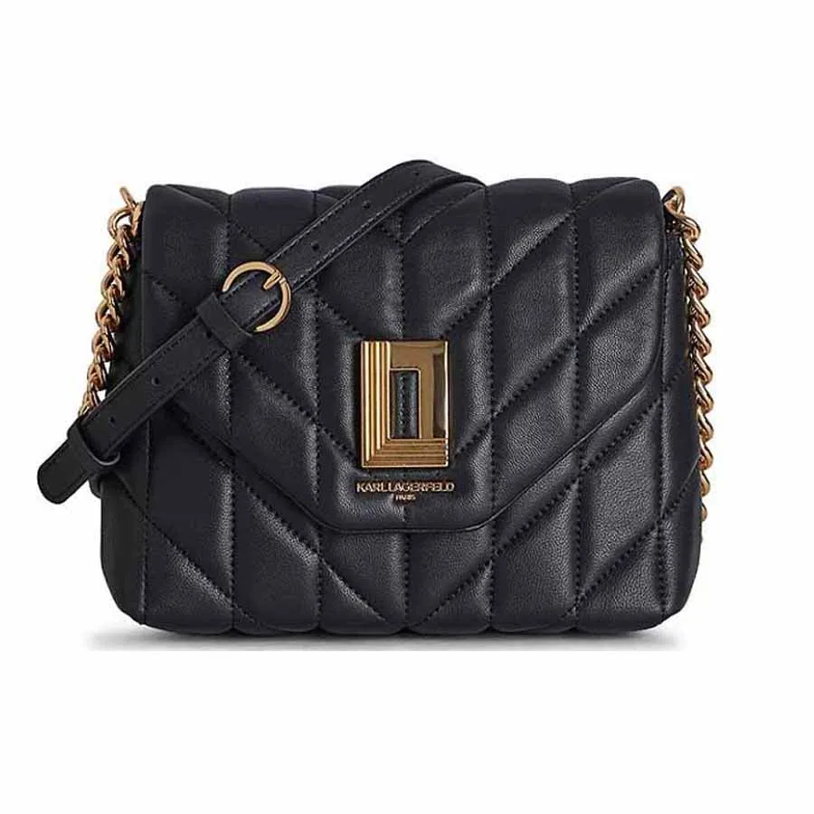 Mua Túi Xách Karl Lagerfeld Lafayette Quilted Leather Crossbody Bag Màu