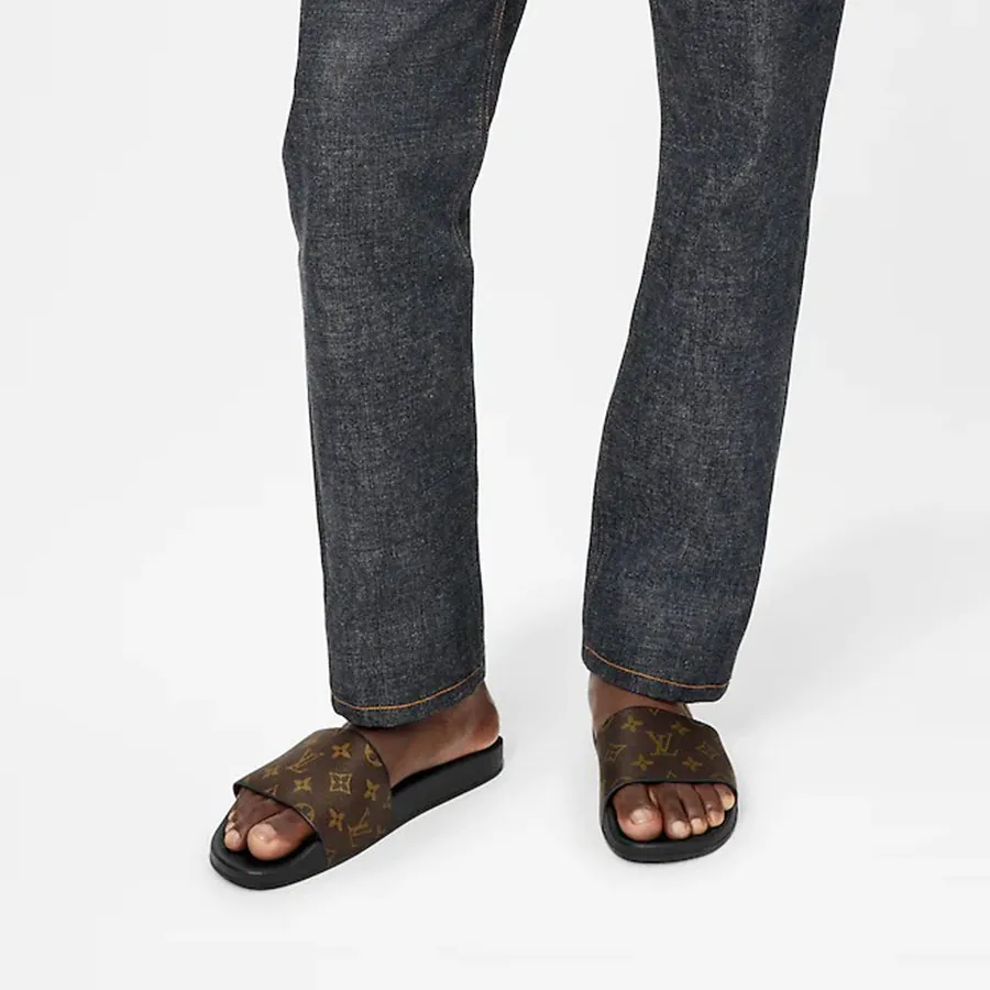 lv waterfront mule black