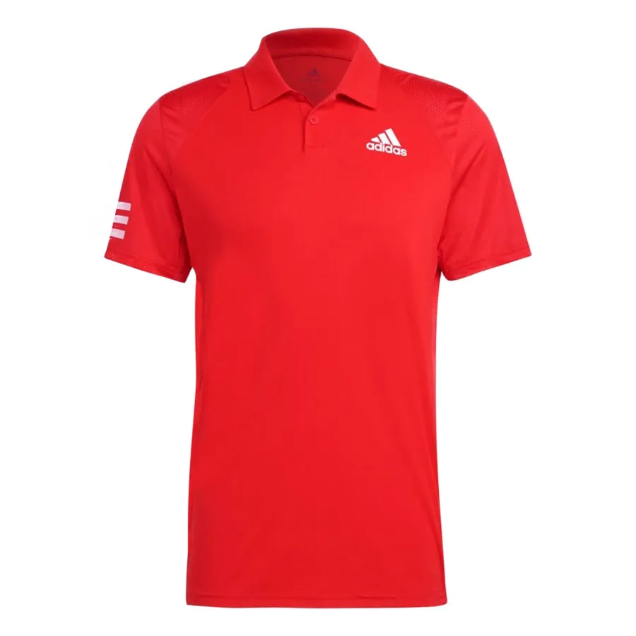 Adidas Đỏ - Áo Polo Adidas 3 Sọc Tennis Club H34698 Màu Đỏ - Vua Hàng Hiệu