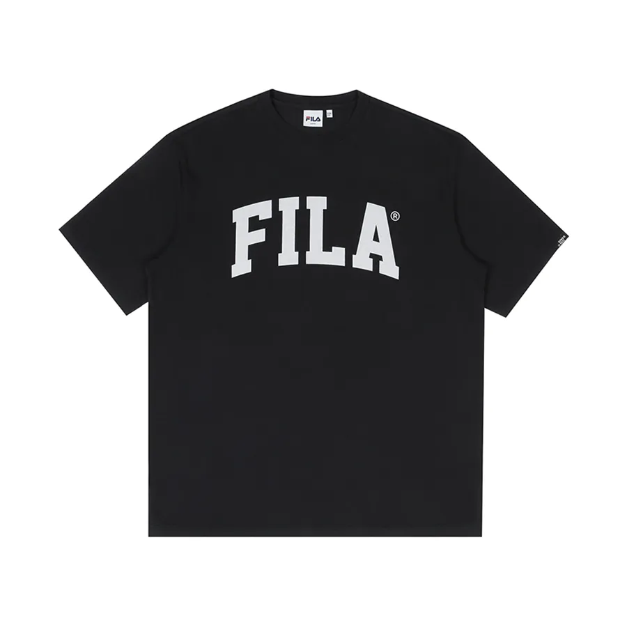 Fila Có sẵn - Áo Thun Unisex Fila New Prep Arch Logo Màu Đen - Vua Hàng Hiệu