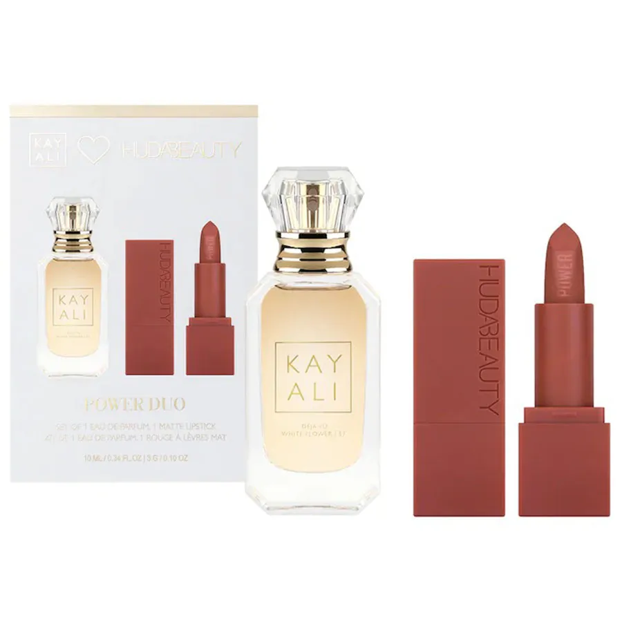 Nước hoa Dubai - Combo Nước Hoa Kayali Mini Và Son Huda Beauty Power Bullet Matte Lipstick Mini - Vua Hàng Hiệu