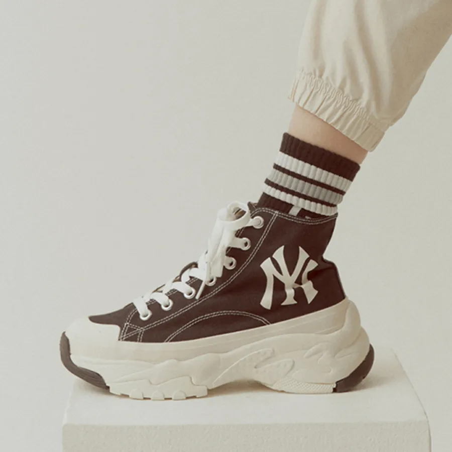 MLB  Giày sneakers cổ cao thời trang Chunky Liner High