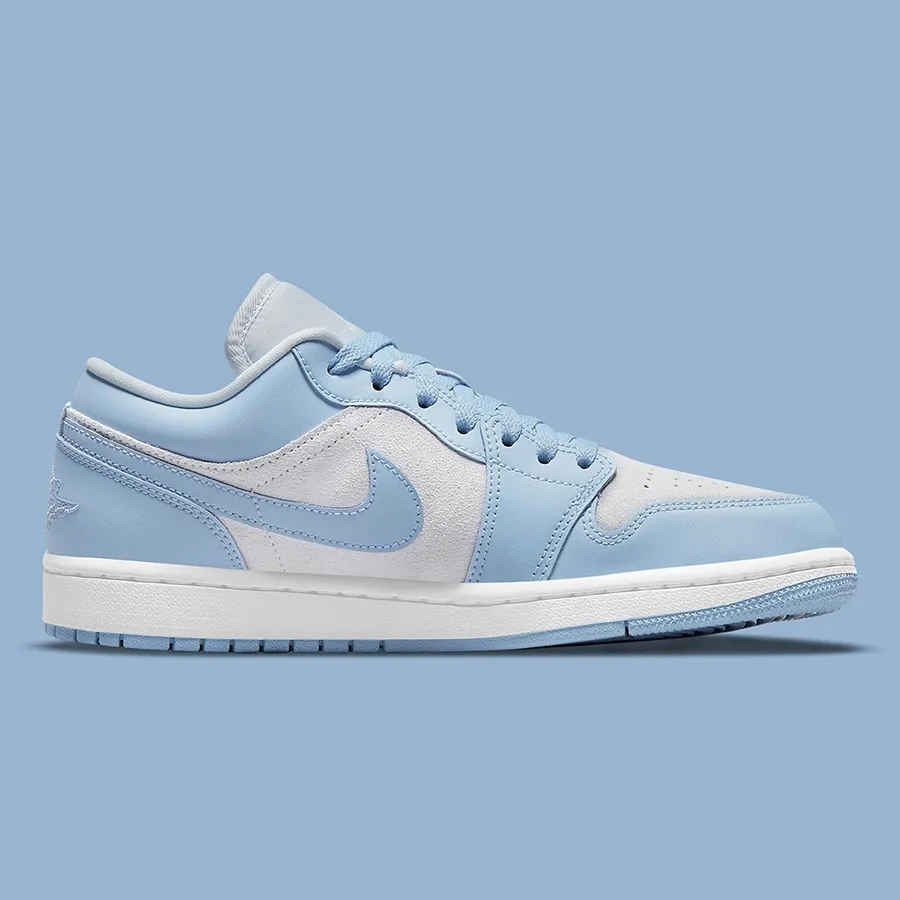 Giày Thể Thao Nike Air Jordan Low University Màu Xanh Blue Size