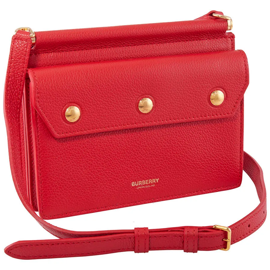 Túi Đeo Chéo Burberry Title Mini Leather Crossbody Bag 8016055 Màu