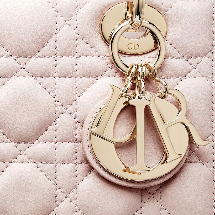 Túi Micro Lady Dior Bag Blush màu hồng 12cm best quality  Ruby Luxury