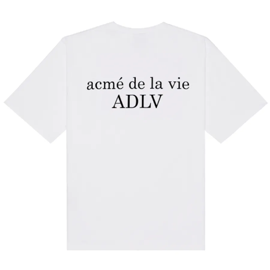 Acmé De La Vie Trắng - Áo Phông Acmé De La Vie ADLV Basic Short Sleeve 2 White Tee Màu Trắng Size 1 - Vua Hàng Hiệu