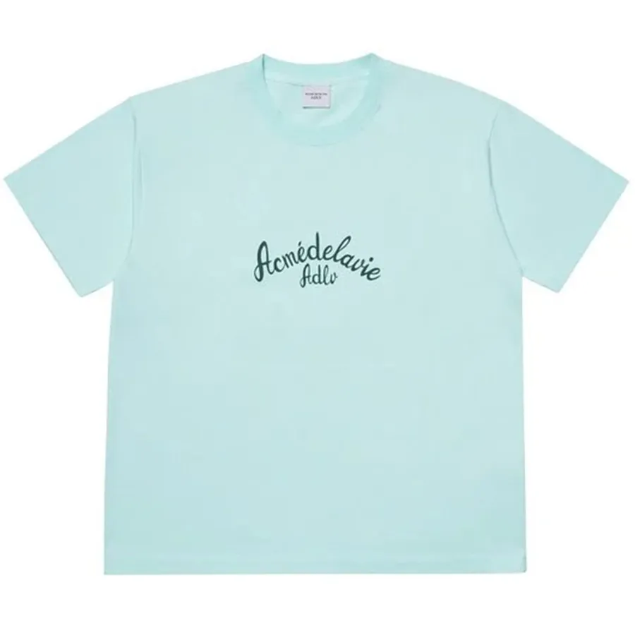 Áo Phông Acmé De La Vie ADLV Mushroom Fantasy Short Sleeve T-Shirt Màu Xanh Mint