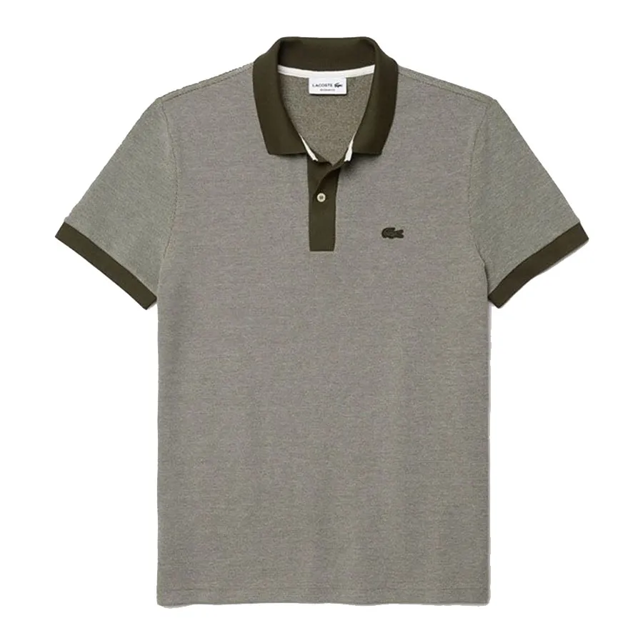 Áo Polo Lacoste PH0059 Regular Fit Màu Xám