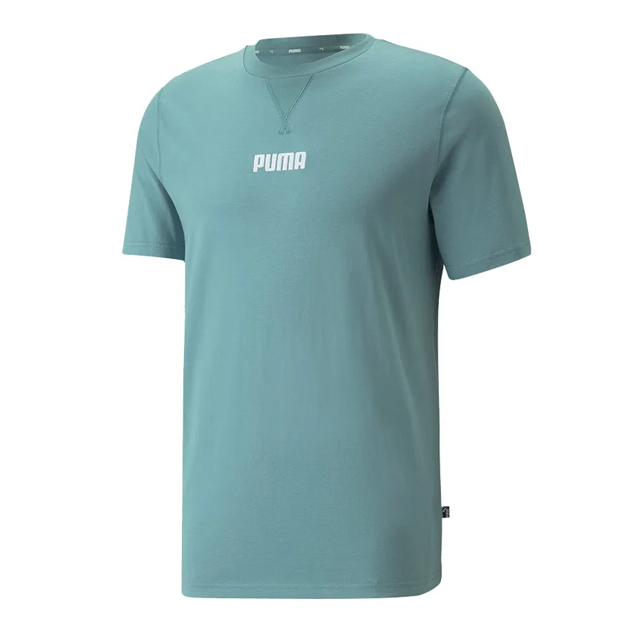 Thời trang Puma Xanh - Áo Thun Nam Puma Modern Basics Men's T-Shirt 847407-Màu Xanh - Vua Hàng Hiệu