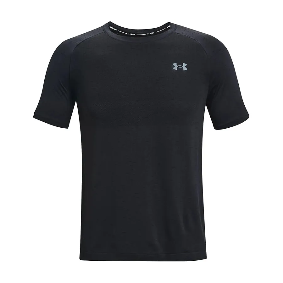 Áo Thun Nam Under Armour Vanish Seamless Run Short Sleeve Màu Đen