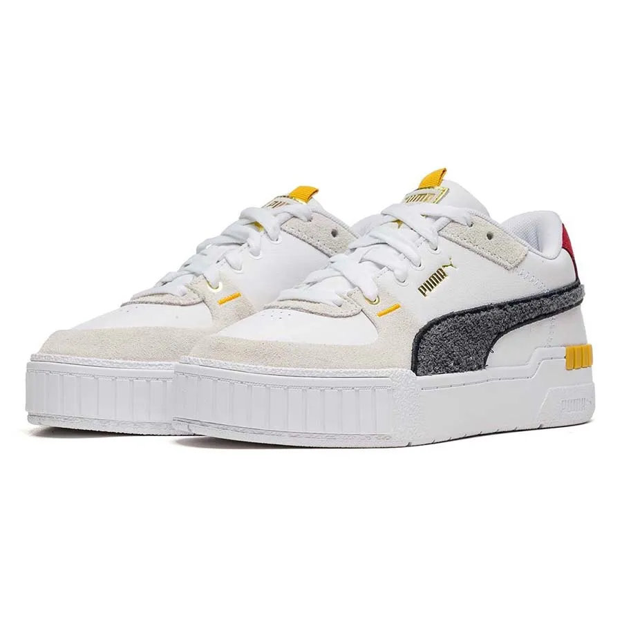 Giày Thể Thao Puma Cali Sport Varsity White Ebony 38161303 Phối Màu Trắng  Xám | Vua Hàng Hiệu