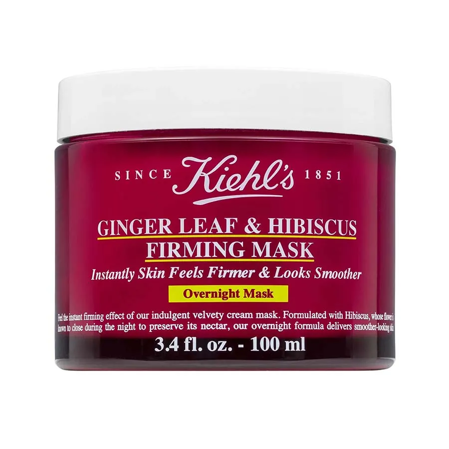 Mặt nạ Kiehl's Unisex - Mặt Nạ Ngủ Kiehl's Ginger Leaf & Hibiscus Firming Overnight Mask 100ml - Vua Hàng Hiệu