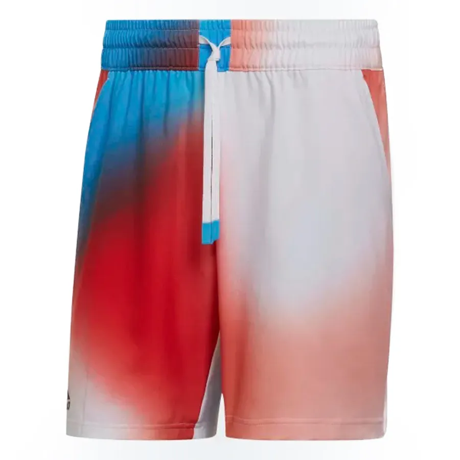 Thời trang Adidas Phối màu - Quần Shorts Tennis Adidas 7 Inch Họa Tiết Ergo Melbourne H61965 Phối Màu - Vua Hàng Hiệu