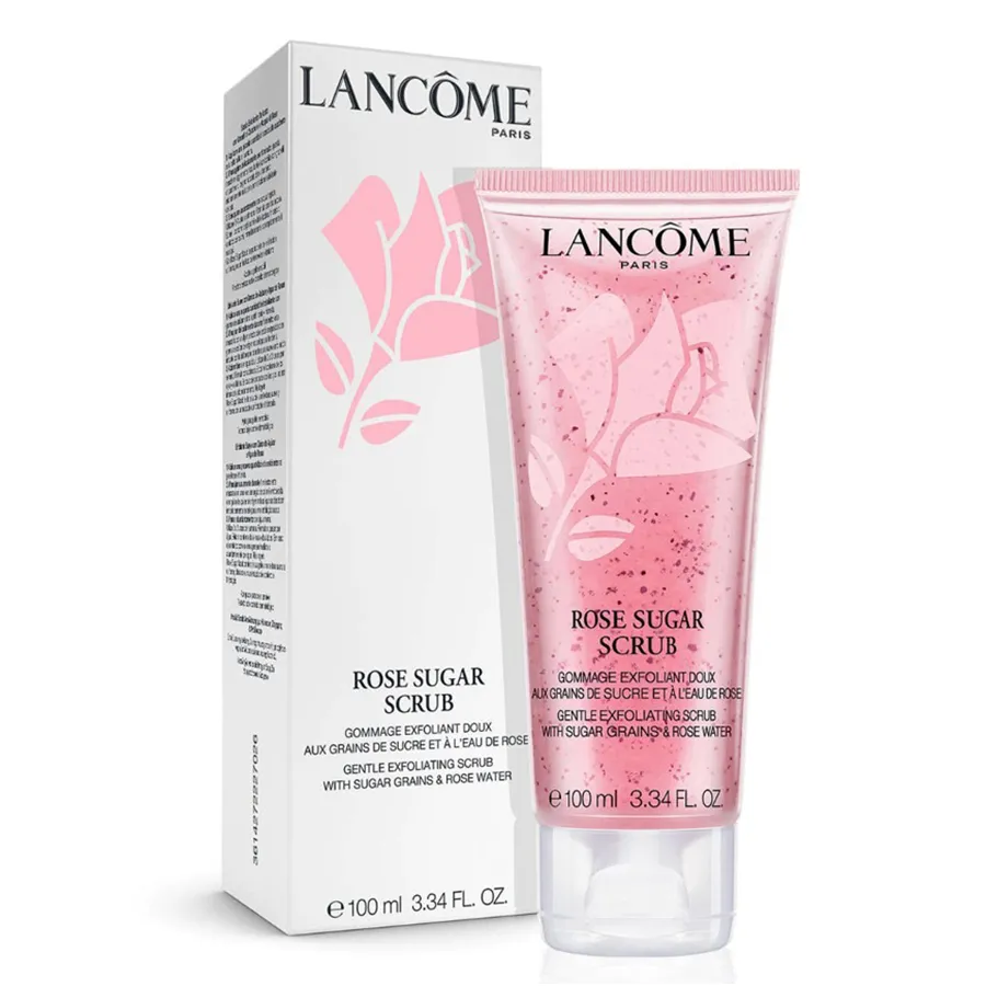 Mỹ phẩm Lancôme - Tẩy Da Chết Lancôme Exfoliating Rose Sugar Scrub 100ml - Vua Hàng Hiệu